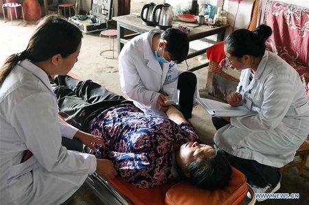 Medical Treatment Provided to Impoverished Villagers in SW C